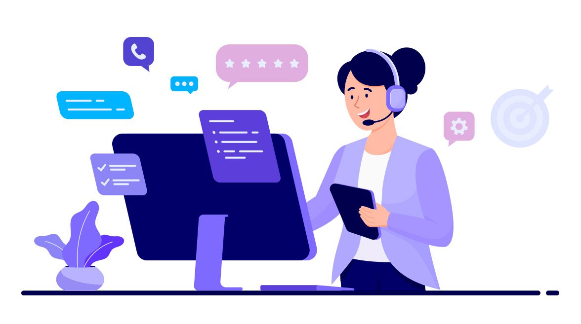 illustration call center