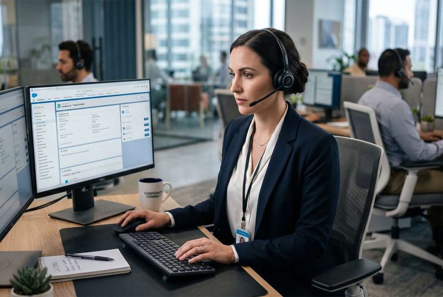 Télésecrétaire B2B répondant aux Appel manqué artisan