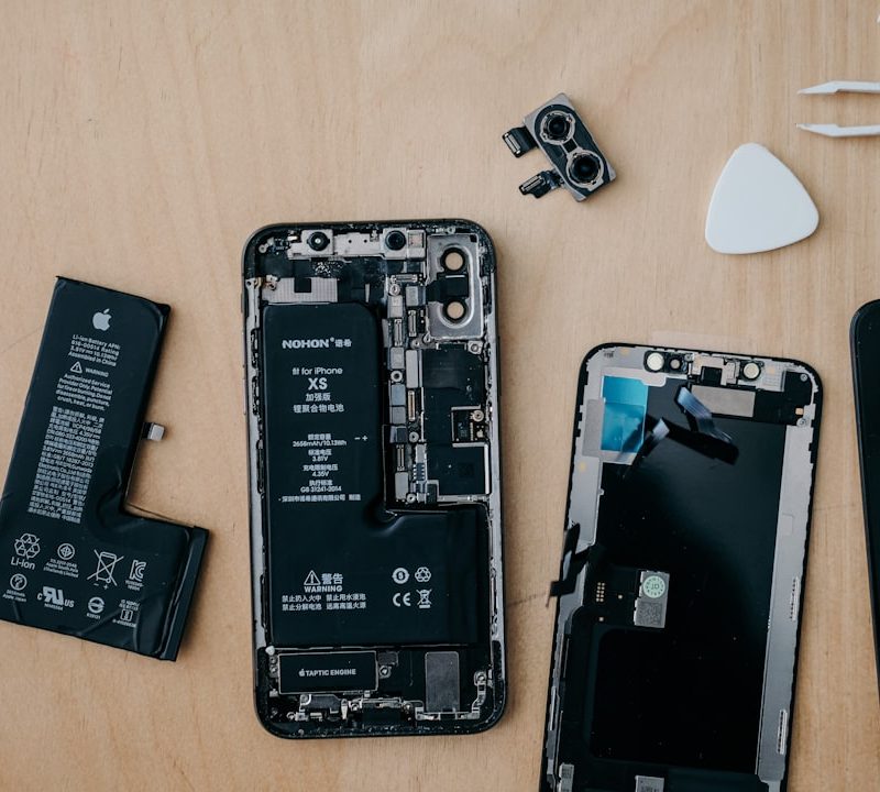black and white electronic devices